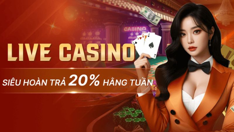 Đối tượng tham gia chương trình hoàn trả live casino