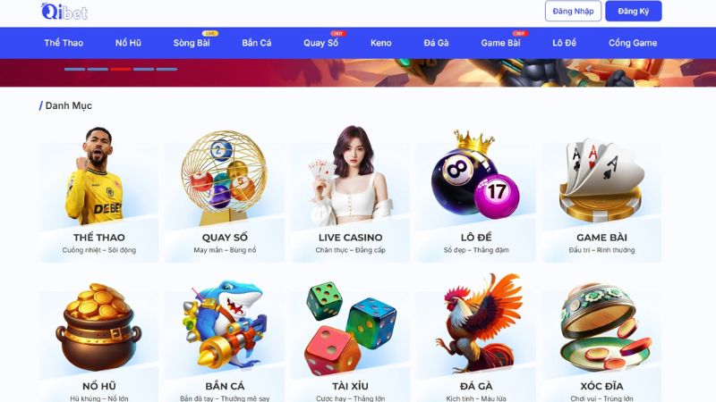 Tầm nhìn của nhà cái Qibet